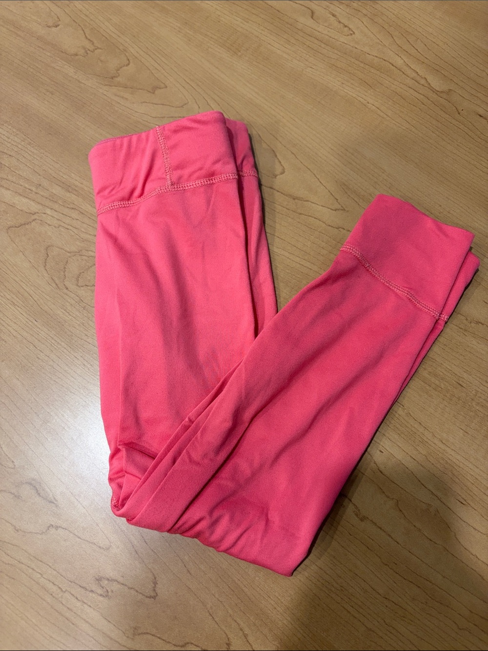 Patagonia Girls Capilene Baselayer Coral Pink Performance Leggings
